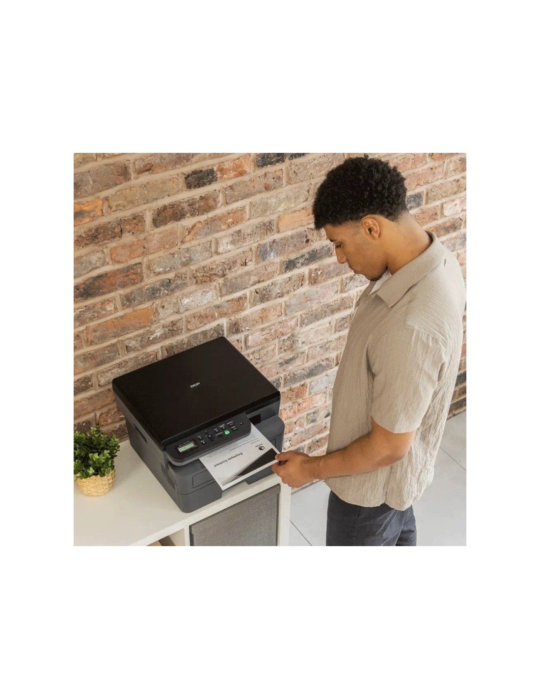 Multifunción Láser Monocromo Brother DCP-L2627DWXL WiFi/ Dúplex/ Pack impresora + consumibles XL/ Negra