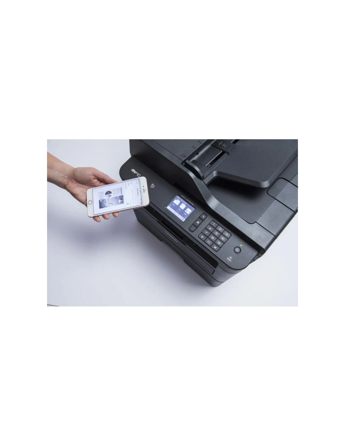 Multifunción Láser Monocromo Brother MFC-L2750DW WiFi/ Fax/ Dúplex/ Negra