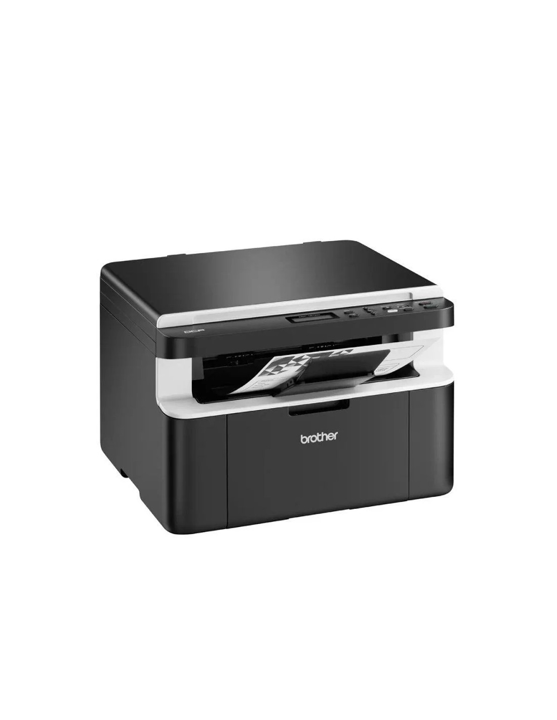 Multifunción Láser Monocromo Brother DCP-1612W WiFi/ Negra