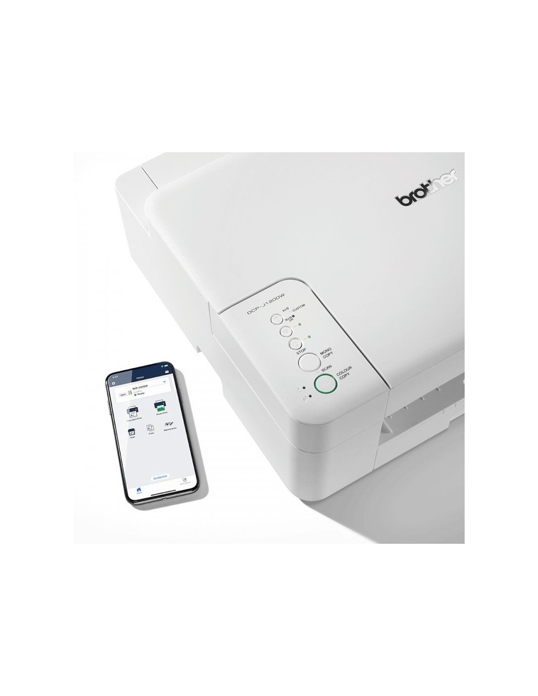 Multifunción Brother DCP-J1200W WiFi/ Blanca