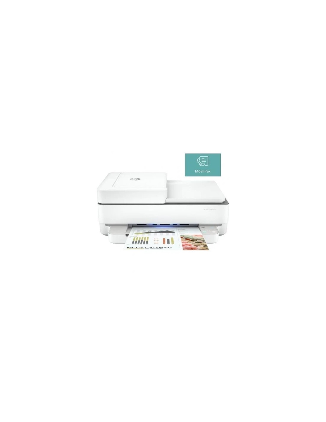 Multifunción HP Envy 6420e WiFi/ Fax Móvil/ Dúplex/ Blanca