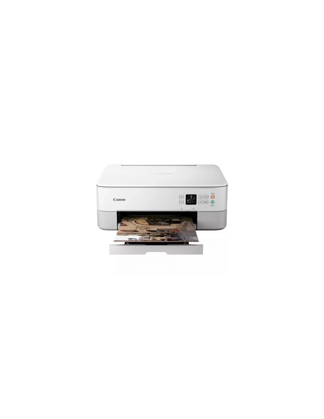 Multifunción Fotográfica Canon PIXMA TS5351A WiFi/ Dúplex/ Blanca