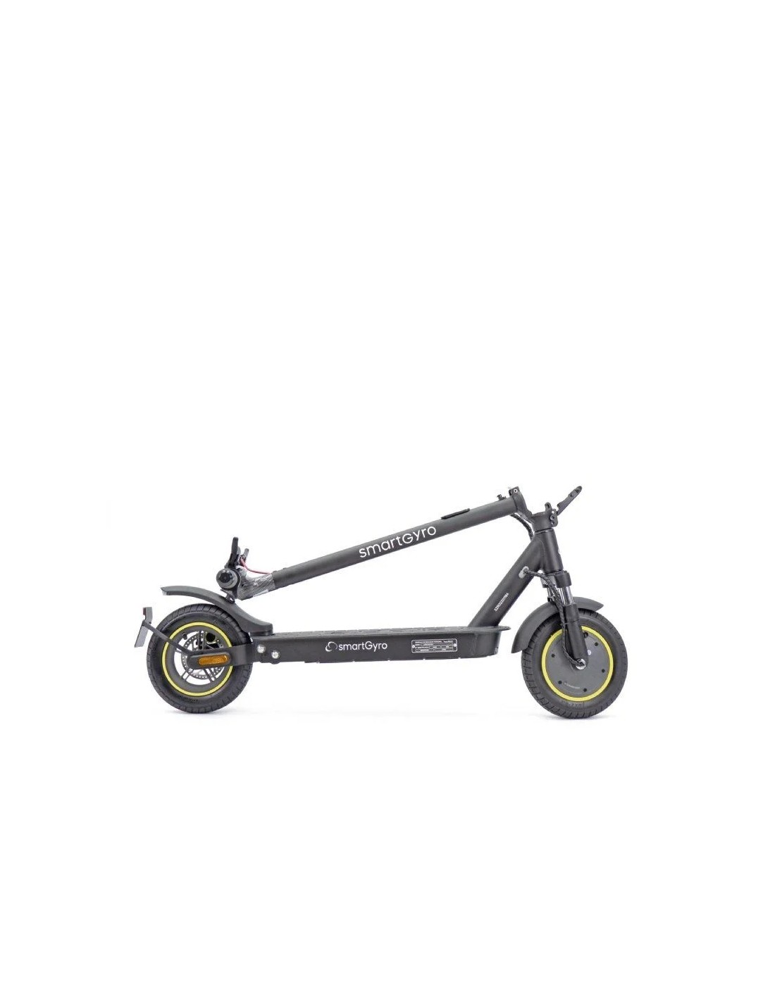 SmartGyro Z-PRO Certificado/ Motor 600W/ Ruedas 10"/ 25km/h /Autonomía 40km/ Negro