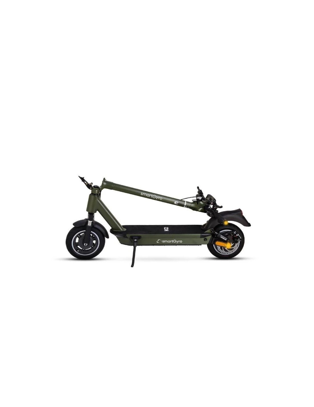 SmartGyro K2 Army Certificado/ Motor 800W/ Ruedas 10"/ 25km/h /Autonomía 50km/ Verde