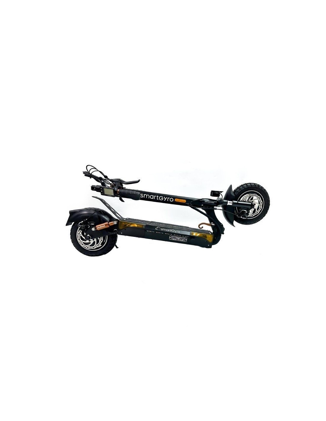 SmartGyro Rockway PRO Certificado/ Motor 1000W/ Ruedas 10"/ 25km/h /Autonomía 60km/ Negro