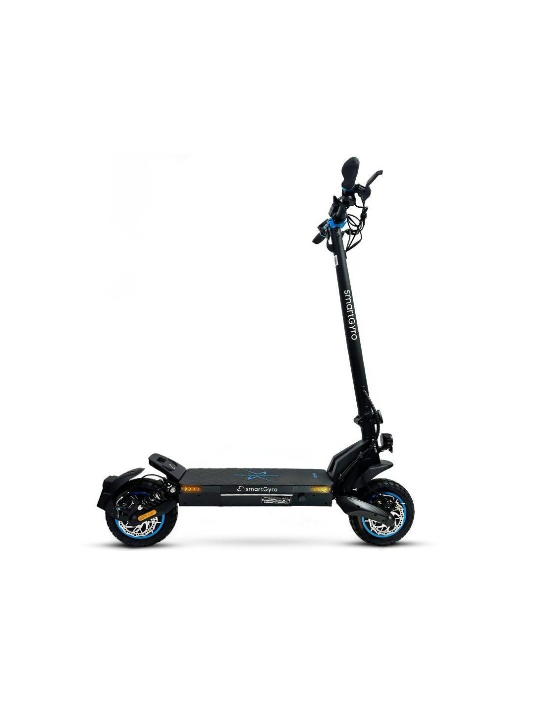 SmartGyro CrossOver Dual Max Certificado/ Motor 1000W/ Ruedas 10"/ 25km/h/ Autonomía 60km/ Negro