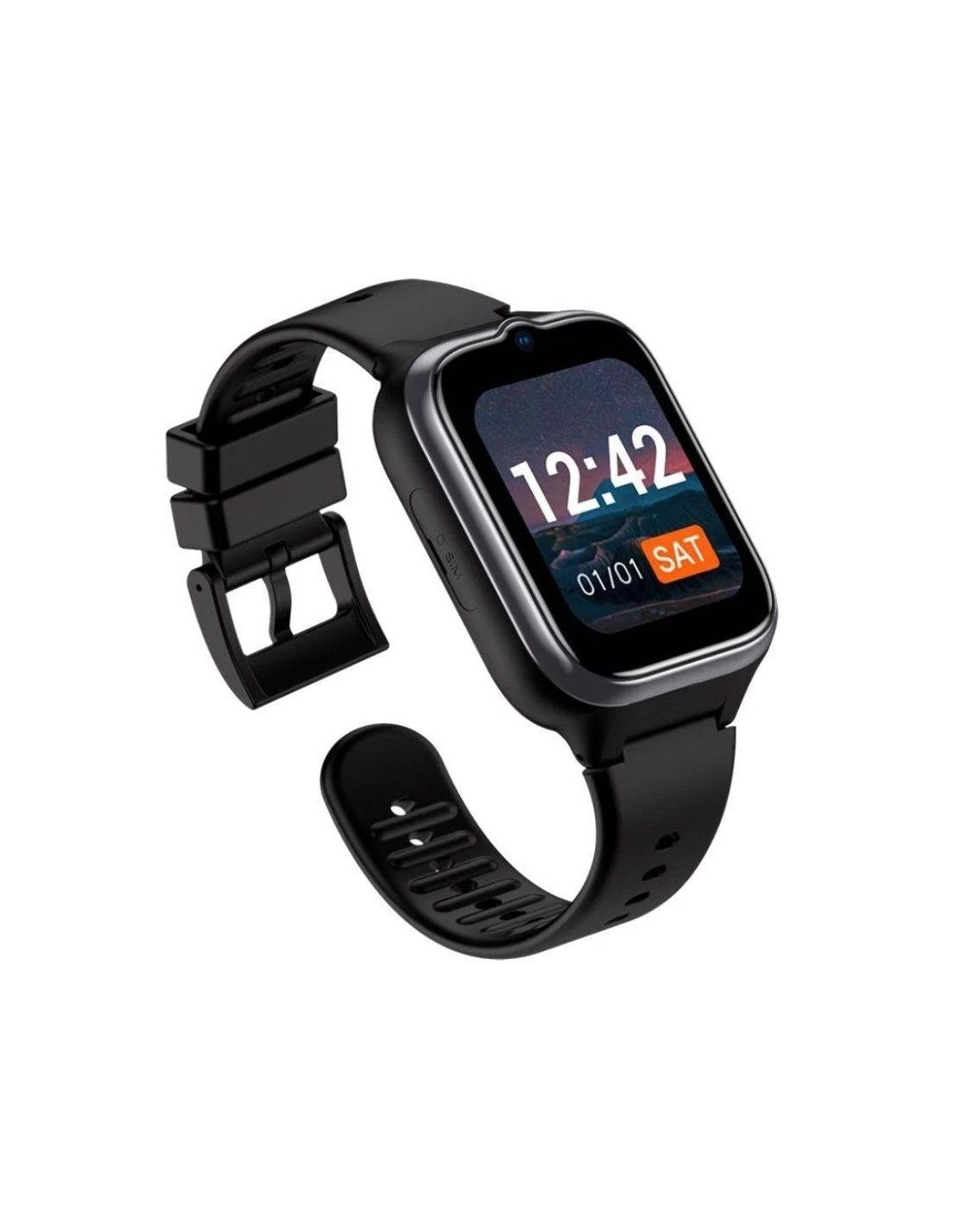 Reloj con Localizador para Personas Mayores SPC Smartee 4G Senior/ Negro
