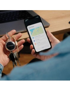 Localizador Verbatim My Finder Coin Bluetooth Tracker MYFC-01B compatible con Apple/ 2 unidades/ Incluye Llavero y Pila/ Negro 2