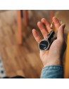 Localizador Verbatim My Finder Coin Bluetooth Tracker MYFC-01B compatible con Apple/ 2 unidades/ Incluye Llavero y Pila/ Negro