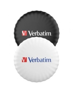 Localizador Verbatim My Finder Coin Bluetooth Tracker MYFC-01B compatible con Apple/ 2 unidades/ Incluye Llavero y Pila/ Negro