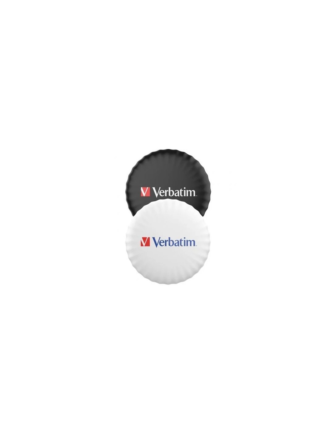 Localizador Verbatim My Finder Coin Bluetooth Tracker MYFC-01B compatible con Apple/ 2 unidades/ Incluye Llavero y Pila/ Negro