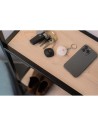 Localizador Verbatim My Finder Bluetooth Tracker MYF-02 compatible con Apple/ Incluye Llavero y Pila/ Negro y Blanco/ Pack de 2