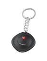 Localizador Verbatim My Finder Bluetooth Tracker MYF-02 compatible con Apple/ Incluye Llavero y Pila/ Negro y Blanco/ Pack de 2
