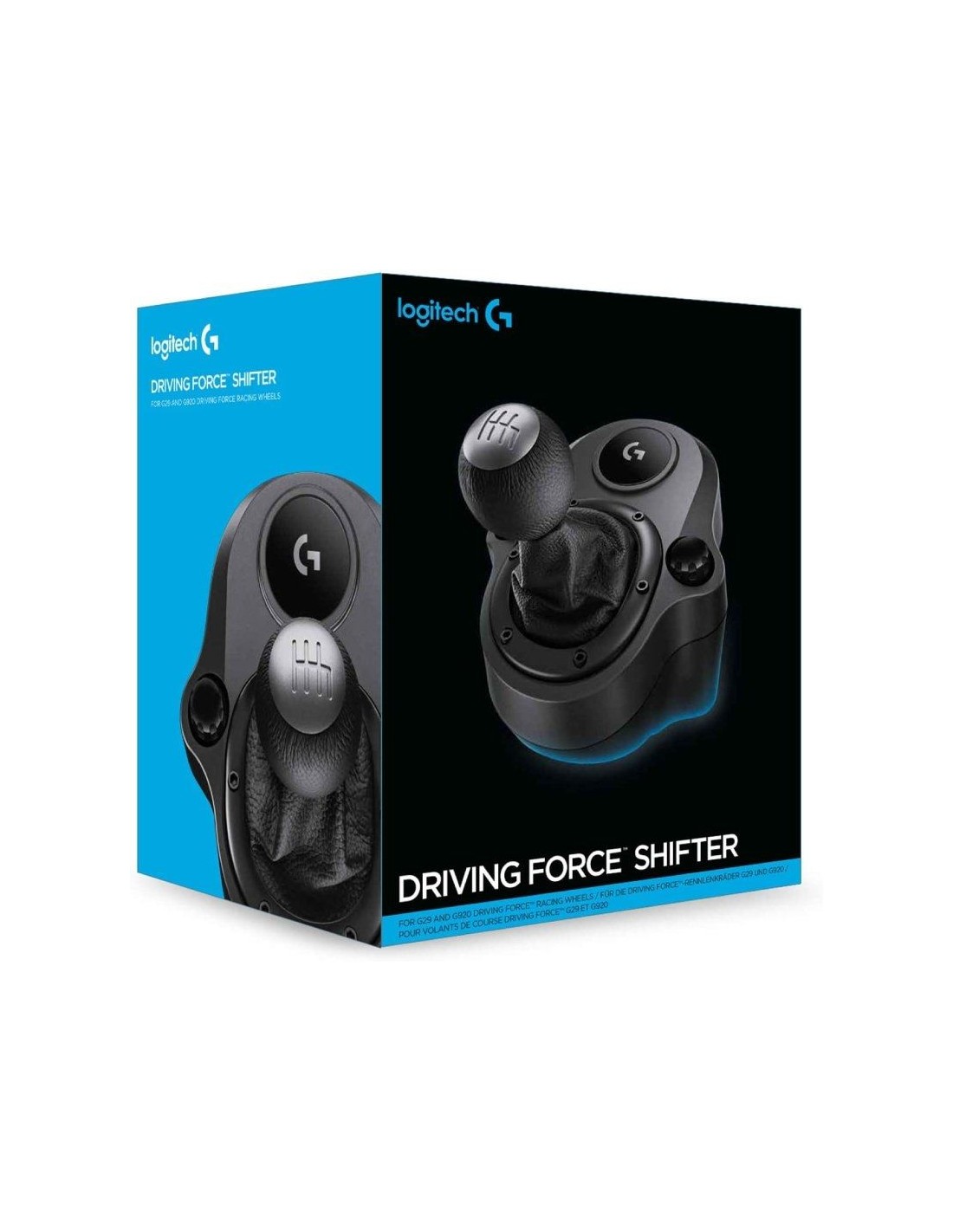 Palanca de Cambio Logitech Driving Force Shifter para Volantes G293 - G920 y G29/ 6 Velocidades