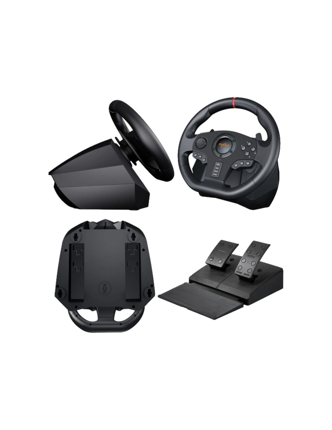 PXN-V900 Negro - Volante de Carreras