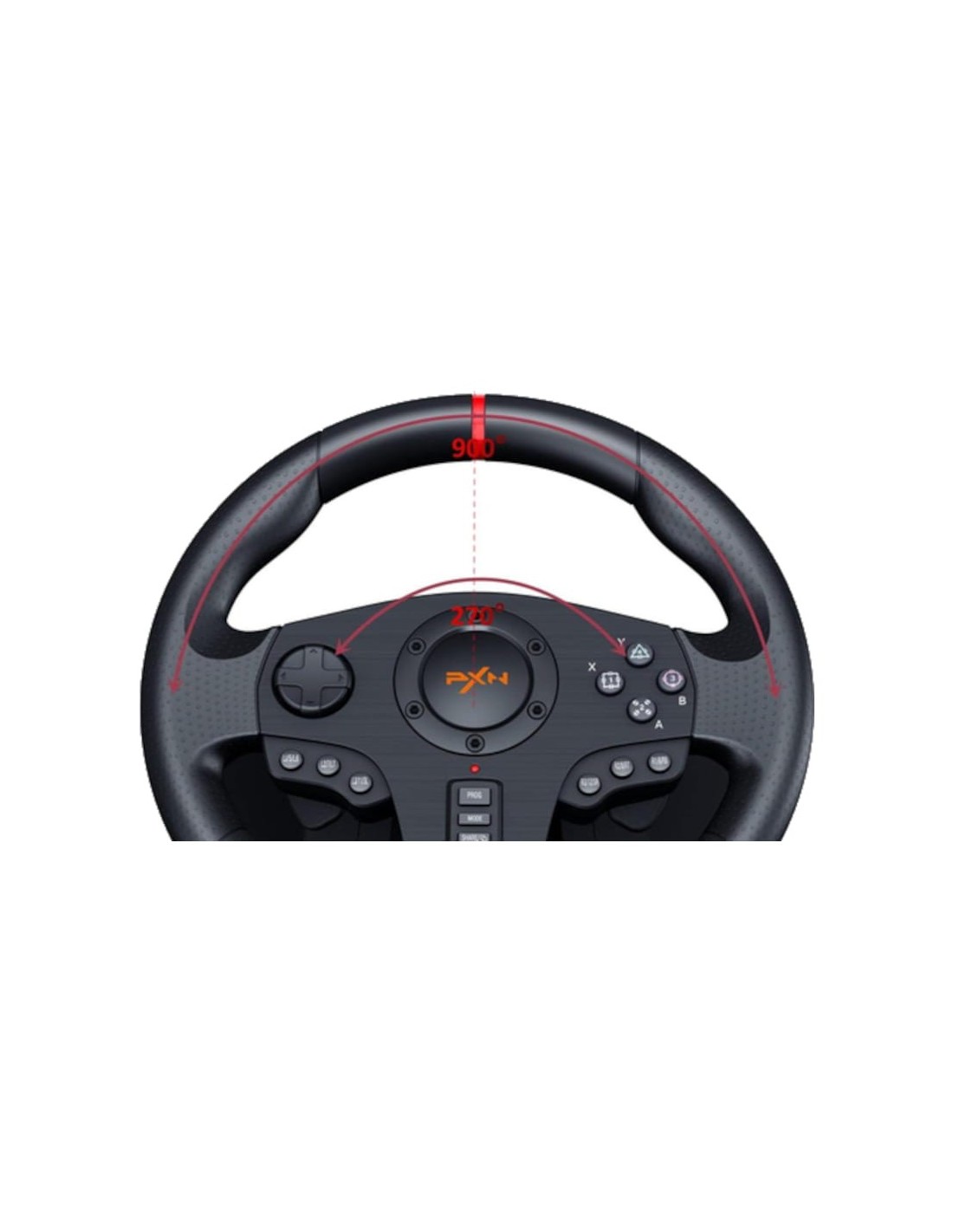 PXN-V900 Negro - Volante de Carreras