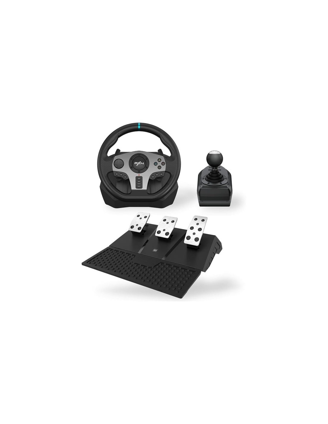 PXN-V9 Negro - Volante de Carreras