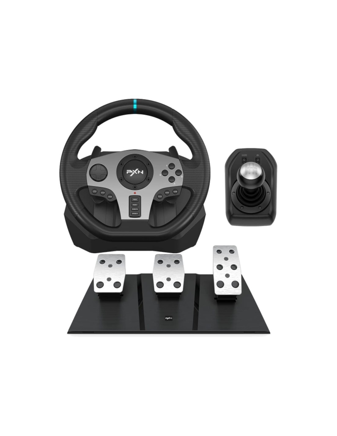PXN-V9 Negro - Volante de Carreras