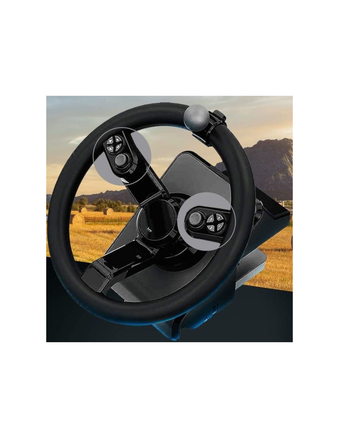 Logitech G Heavy Equipment Bundle PC Negro USB 2.0 - Volante + Pedales
