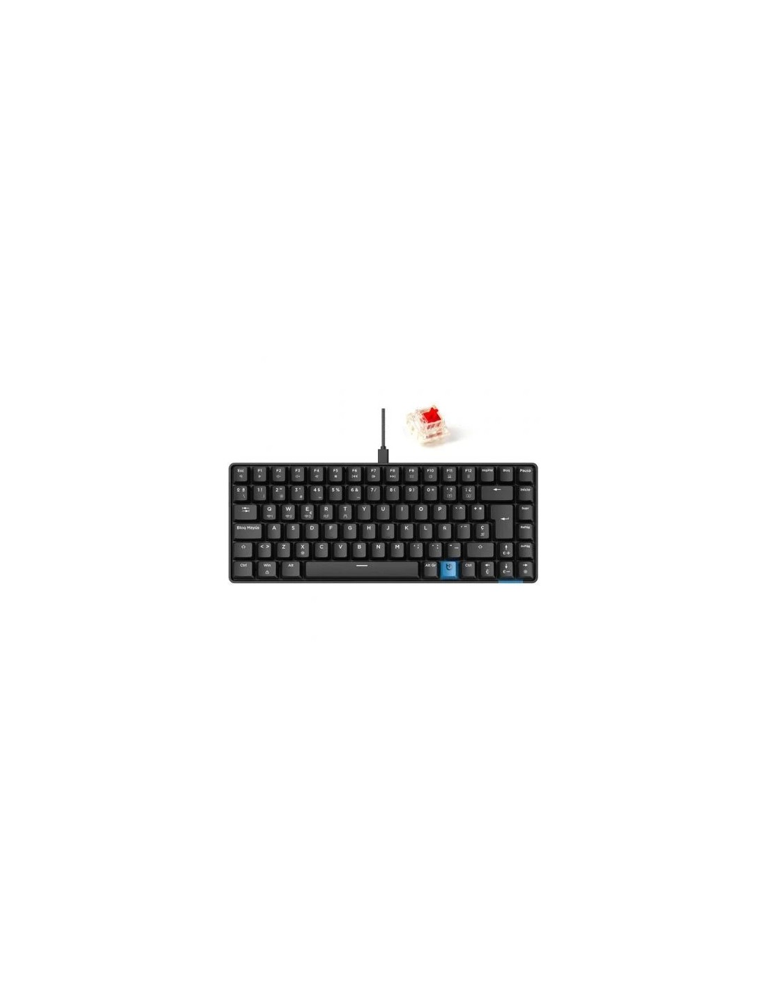 Teclado Gaming Mecánico Inalámbrico Hiditec GM1K