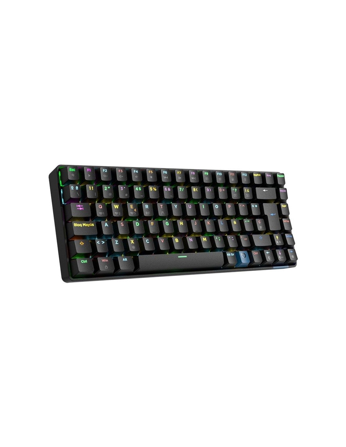 Teclado Gaming Mecánico Inalámbrico Hiditec GM1K