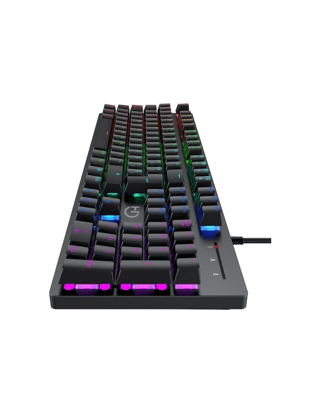 Teclado Gaming Mecánico Hiditec GK400 ARGB/ Switch Rojo