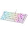 Teclado Gaming Mecánico Mars Gaming MKMINIWRES/ Switch Rojo/ Blanco