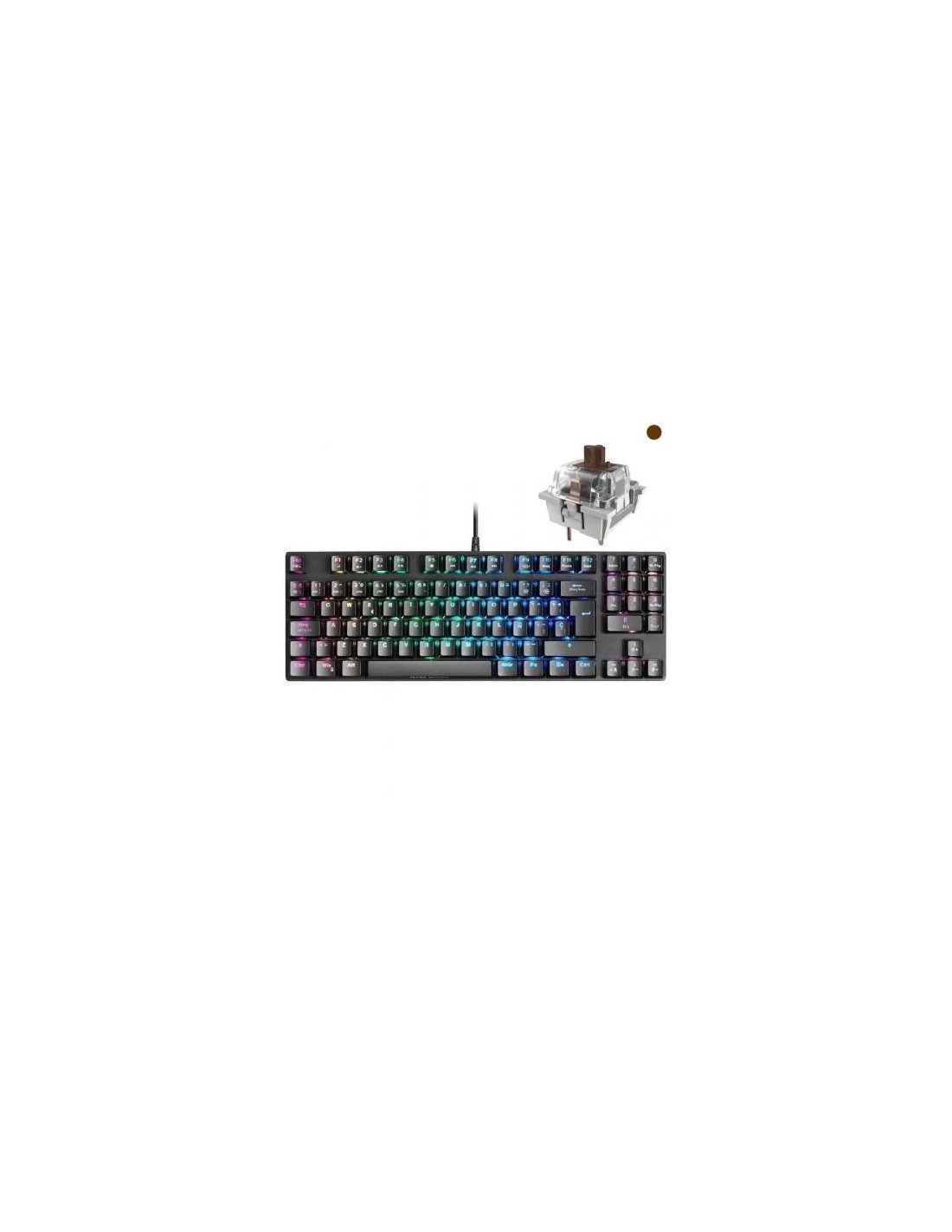 Teclado Gaming Mecánico Mars Gaming MKREVOPROBRES