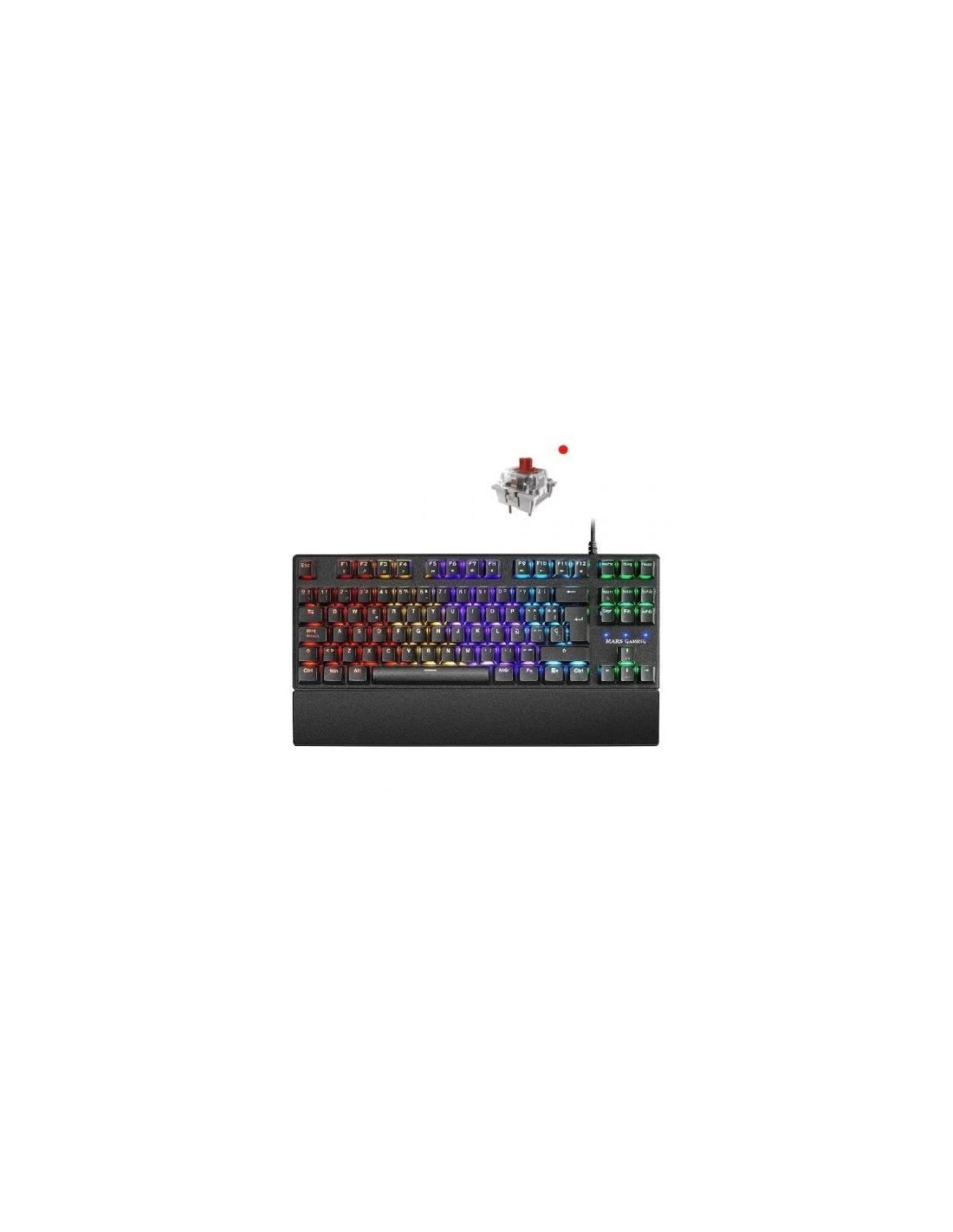 Teclado Gaming Mecánico Mars Gaming MKXTKLRES