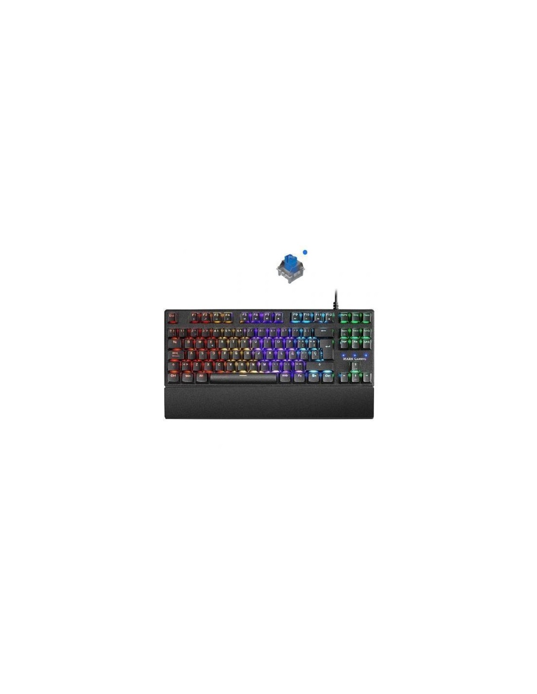 Teclado Gaming Mecánico Mars Gaming MKXTKLRES