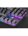 Teclado Gaming Mecánico Mars Gaming MK80BES/ Switch Azul/Marrón