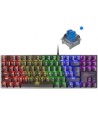 Teclado Gaming Mecánico Mars Gaming MK80BES/ Switch Azul/Marrón