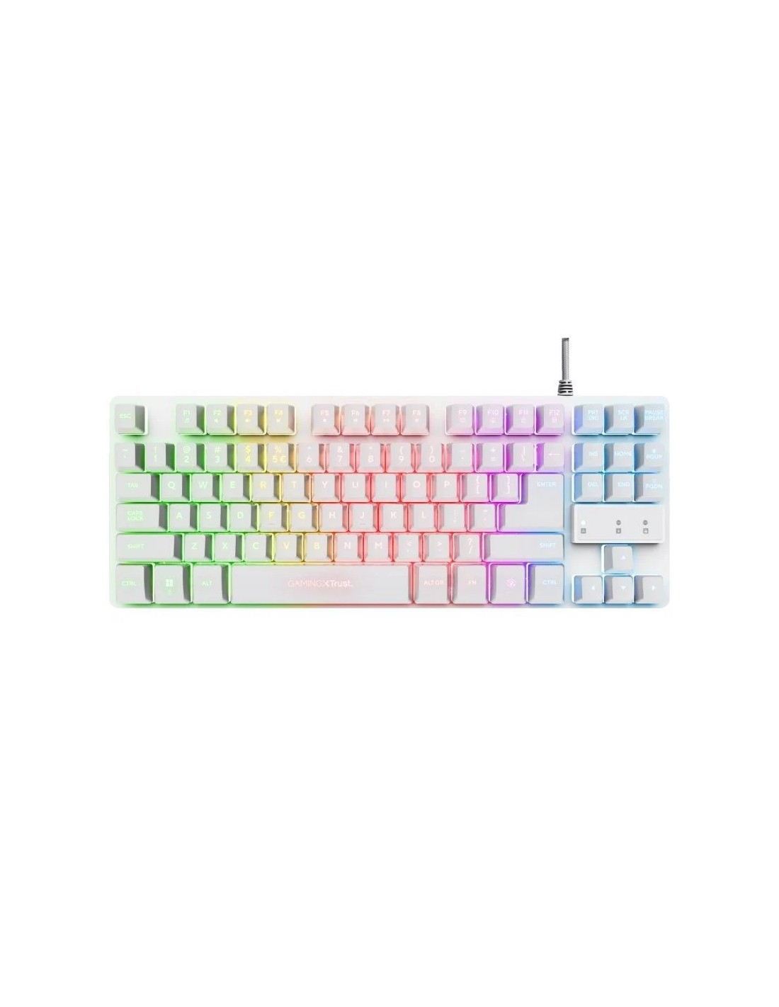 Teclado Gaming Trust Gaming GXT 833W Thado TKL