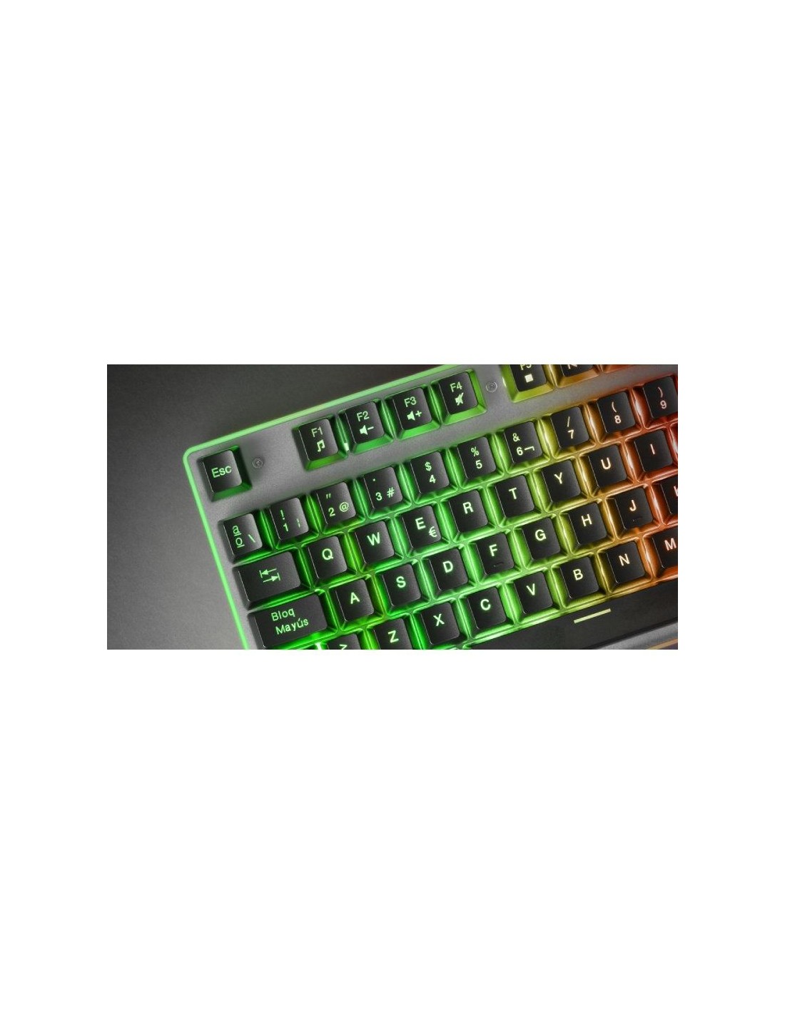 Teclado Gaming SemiMecánico Mars Gaming MK220ES