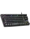 Teclado en portugués Gaming SemiMecánico Mars Gaming MKTKLPT
