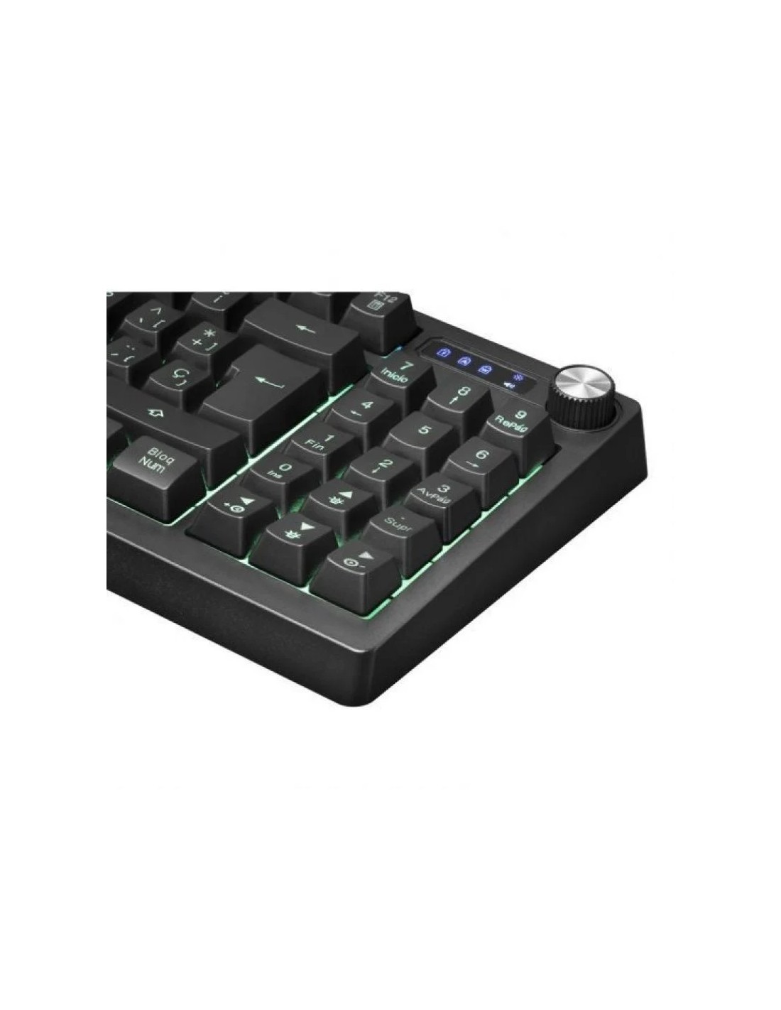 Teclado Gaming SemiMecánico Mars Gaming MKREVO