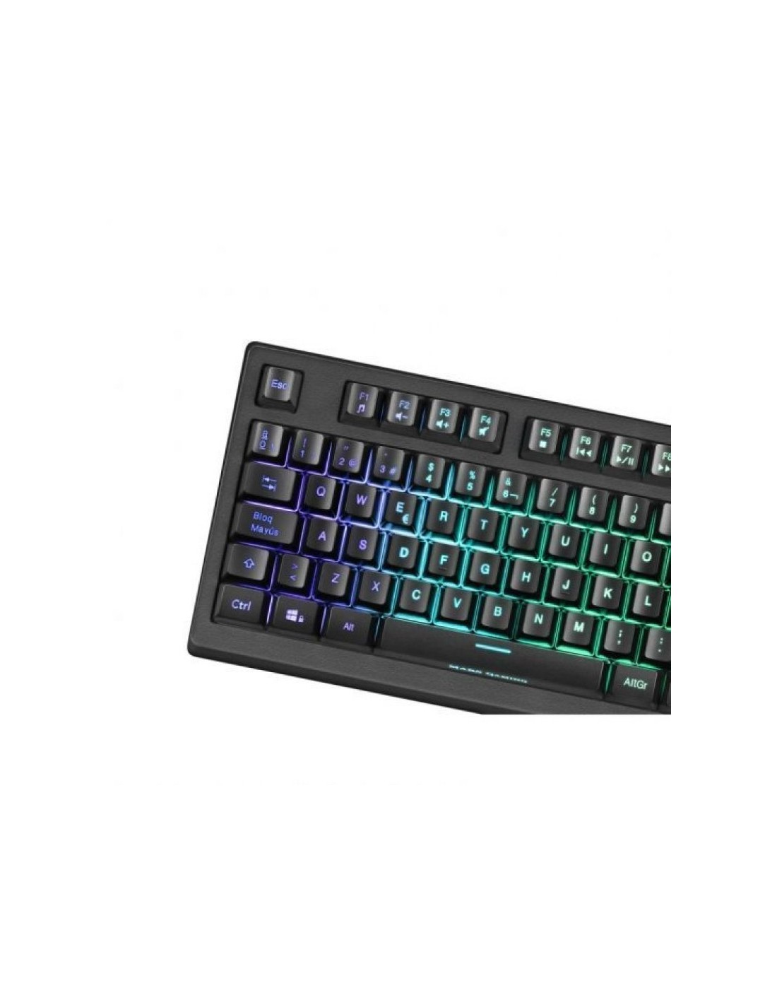Teclado Gaming SemiMecánico Mars Gaming MKREVO