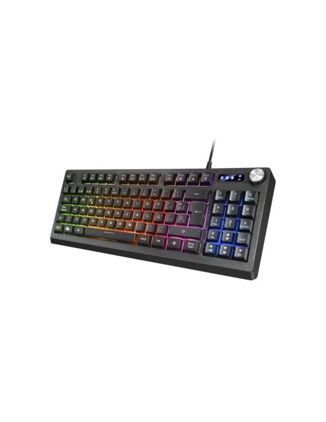 Teclado Gaming SemiMecánico Mars Gaming MKREVO