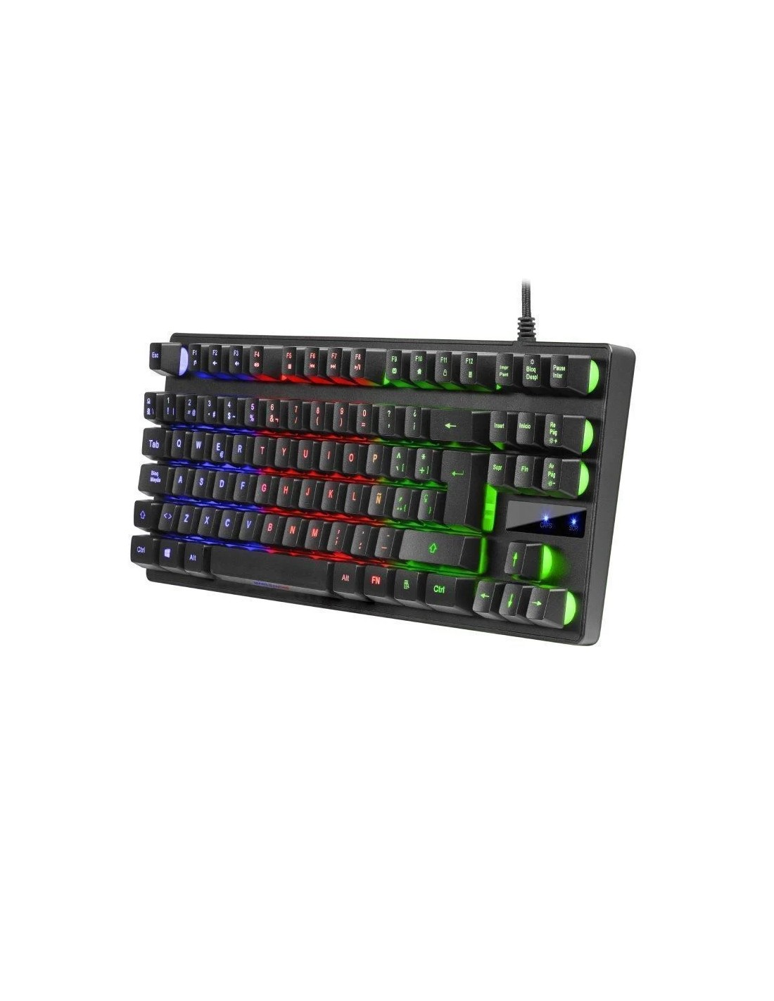 Teclado Gaming SemiMecánico Mars Gaming MK02