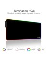 Alfombrilla Subblim MP-02RGB01 LED RGB XL/ 800 x 300 x 4 mm