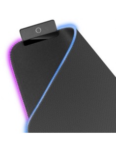 Alfombrilla Mars Gaming MMPRGBL con Iluminación LED/ 365 X 265 x 4mm 2