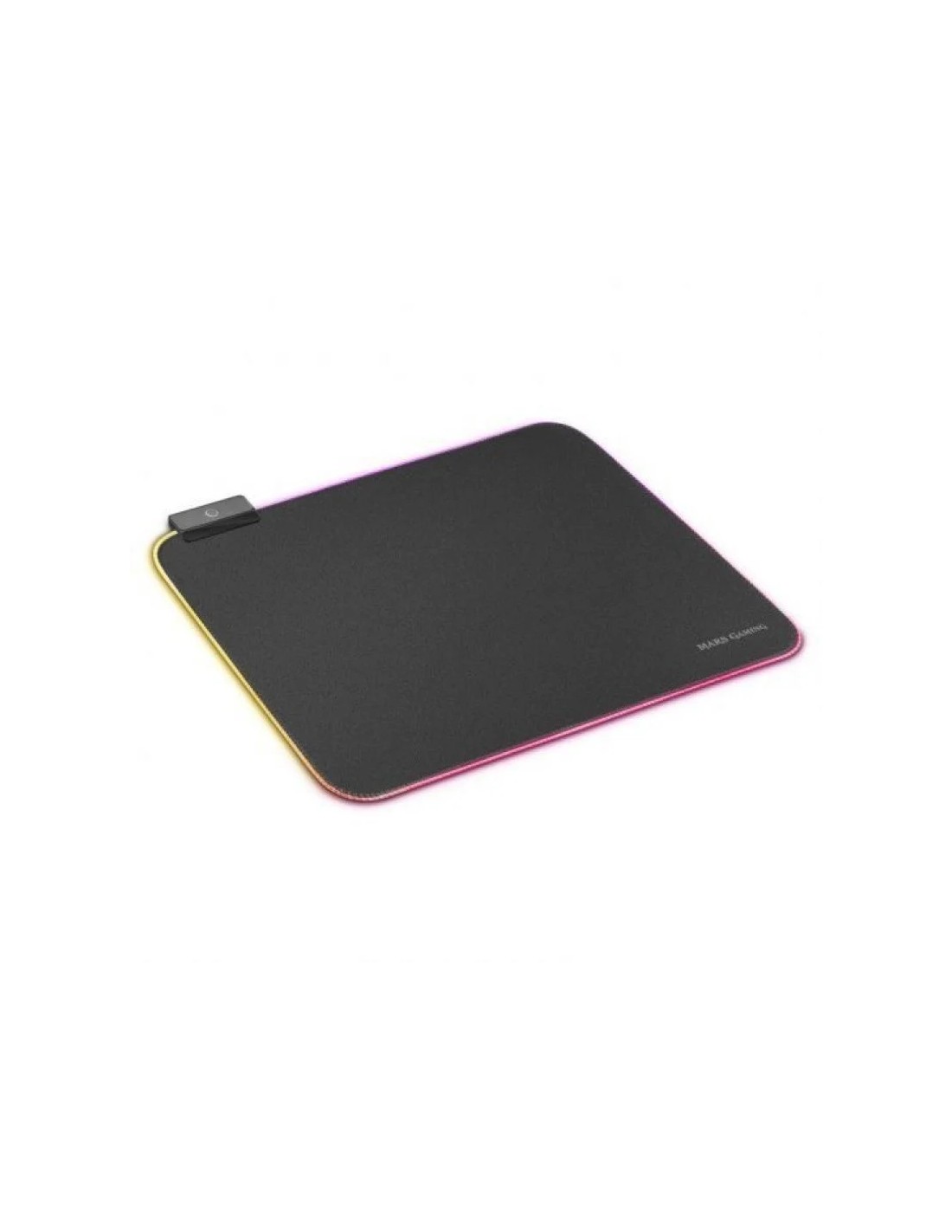 Alfombrilla Mars Gaming MMPRGBL con Iluminación LED/ 365 X 265 x 4mm