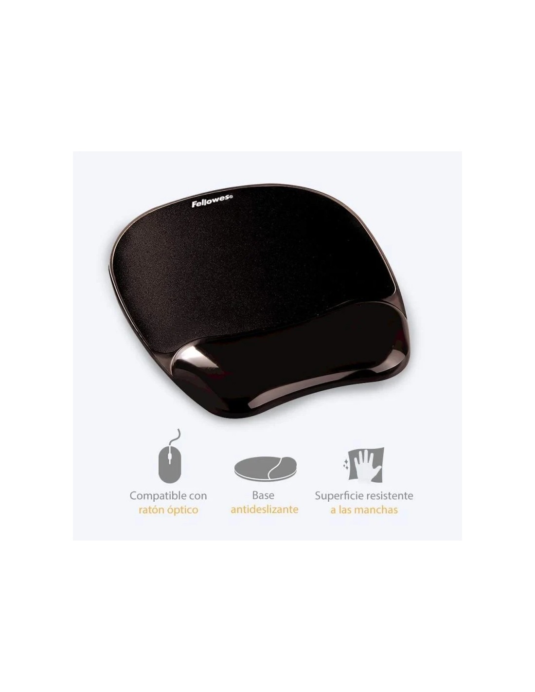 Alfombrilla Ergonómica Fellowes 9112101/ 25 x 20 x 235mm