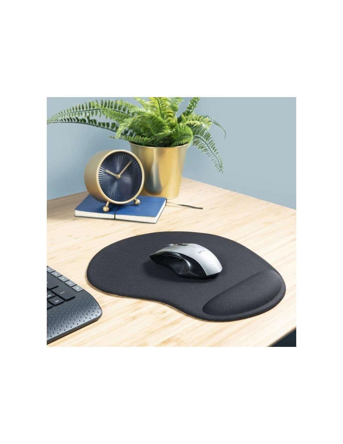 Alfombrilla Ergonómica XL Trust 23728/ 19 x 292 x 322mm