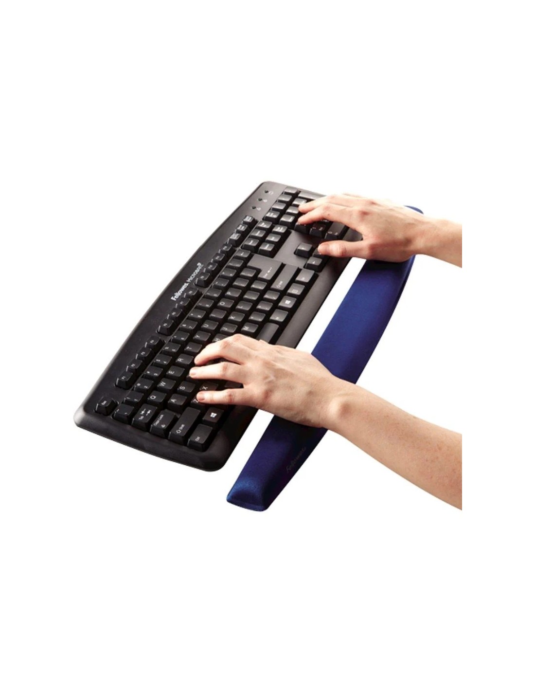 Reposamuñecas Fellowes 9178401/ 19 x 471.1 x 58.7mm/ Azul