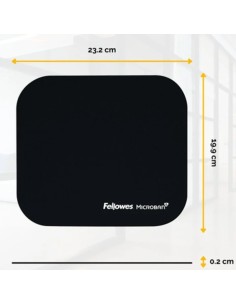 Alfombrilla Fellowes Estándar 5933907/ 0.20 x 232 x 199mm 2