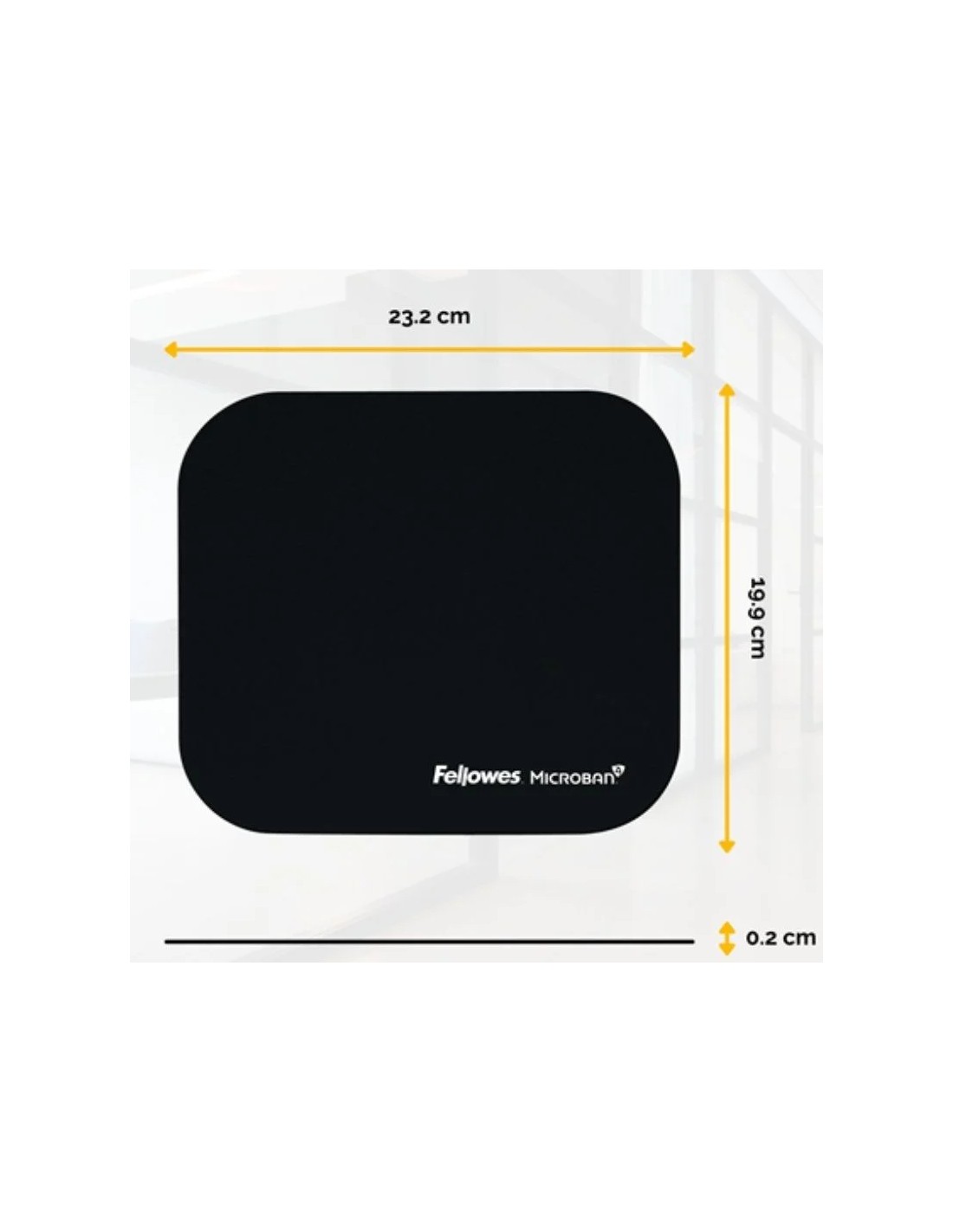 Alfombrilla Fellowes Estándar 5933907/ 0.20 x 232 x 199mm
