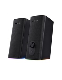 Altavoces con Bluetooth Trust Gaming GXT 612 Cetic/ 20W/ 2.0/ Negros
