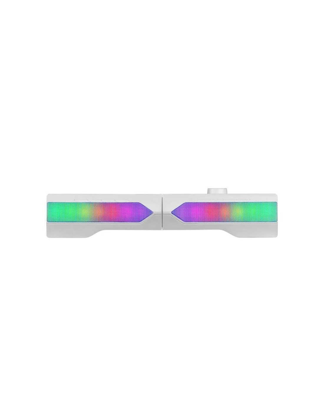 Altavoces - Barra de Sonido con Bluetooth Mars Gaming MSDUO/ 15W/ 2.0/ Blancos