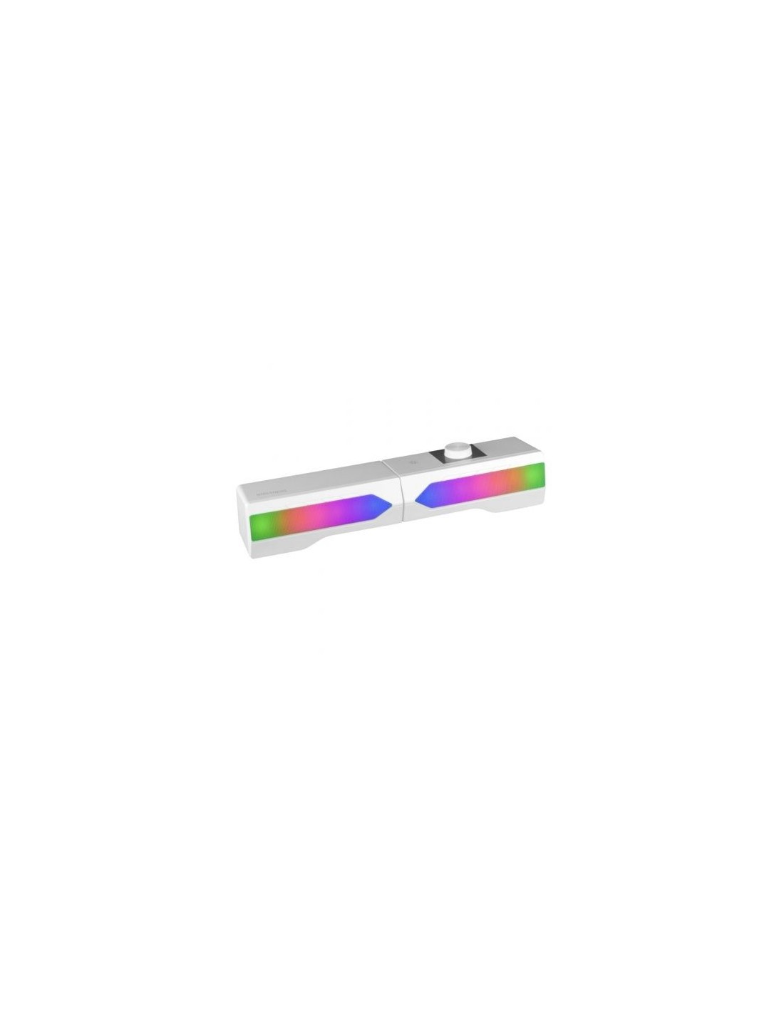 Altavoces - Barra de Sonido con Bluetooth Mars Gaming MSDUO/ 15W/ 2.0/ Blancos